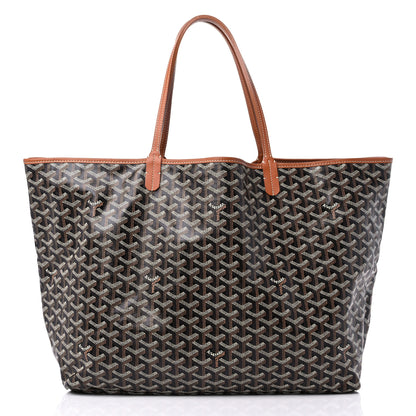 Goyard Goyardine Saint Louis GM Black Gold 3 of 10