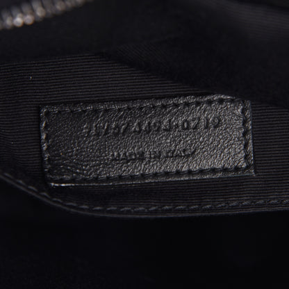 Saint Laurent Calfskin Matelasse Monogram Lou Camera Bag Black 7 of 10