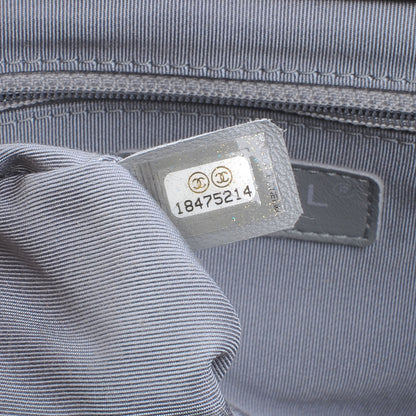 Chanel Washed Lambskin Chain Around Medium Messenger Bag Black 7 of 7