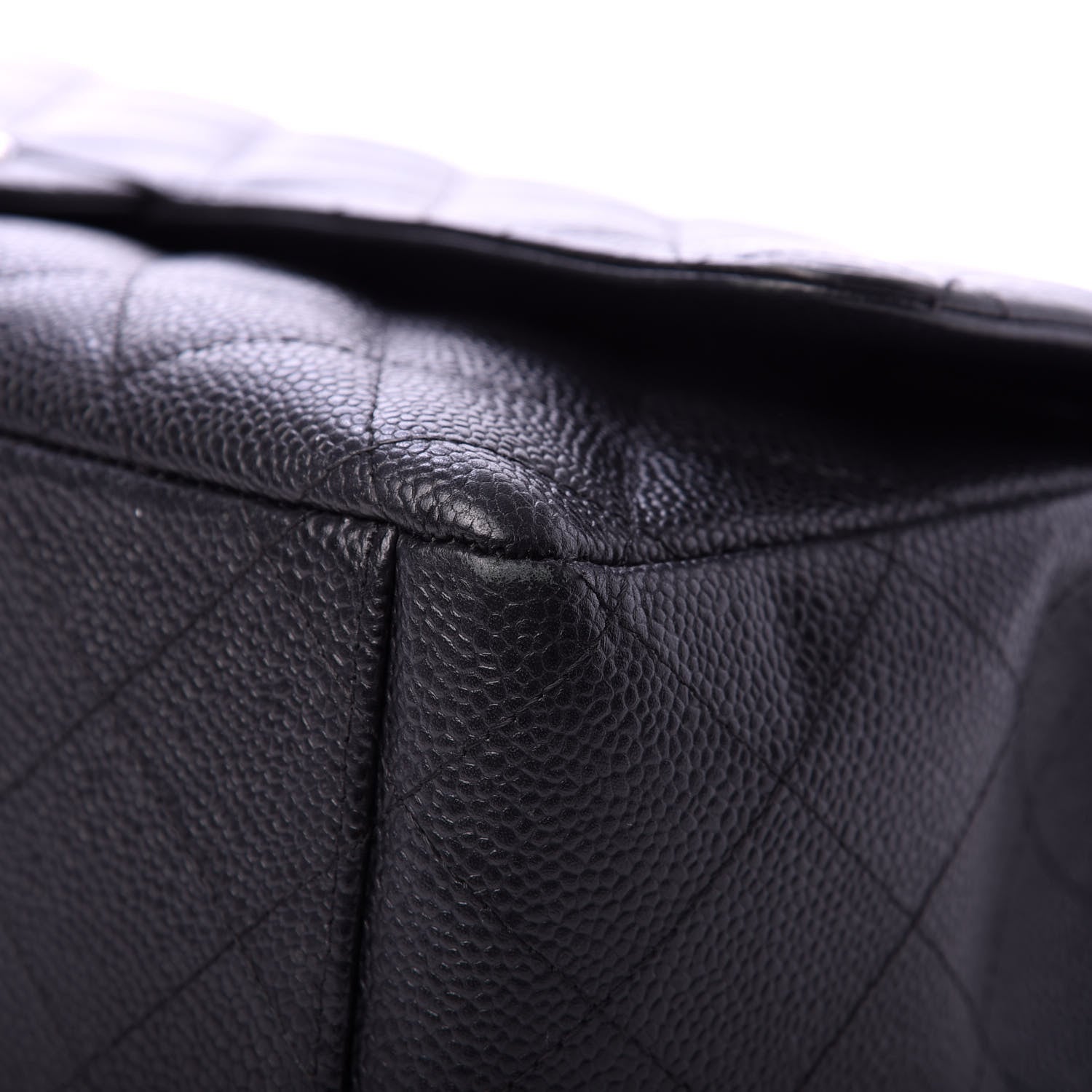 Chanel Caviar Quilted Maxi Double Flap Black 9 of 22