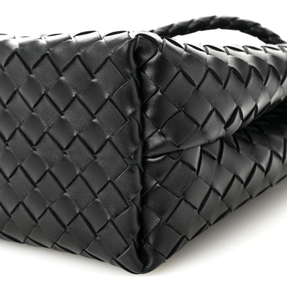 Bottega Veneta Nappa Intrecciato Medium Andiamo Shoulder Bag Black 9 of 9