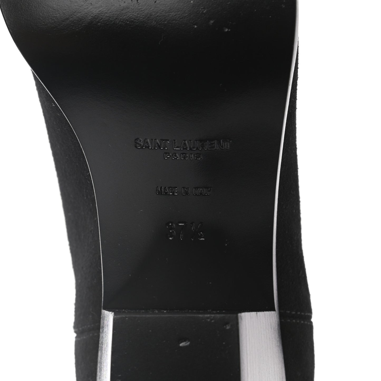 Suede Chelsea Boots 37.5 Black