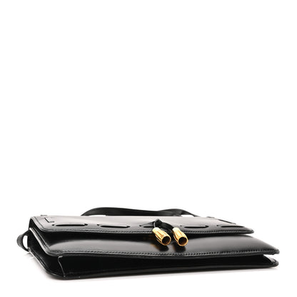 Hermes Box Tassel Shoulder Bag Black 4 of 9