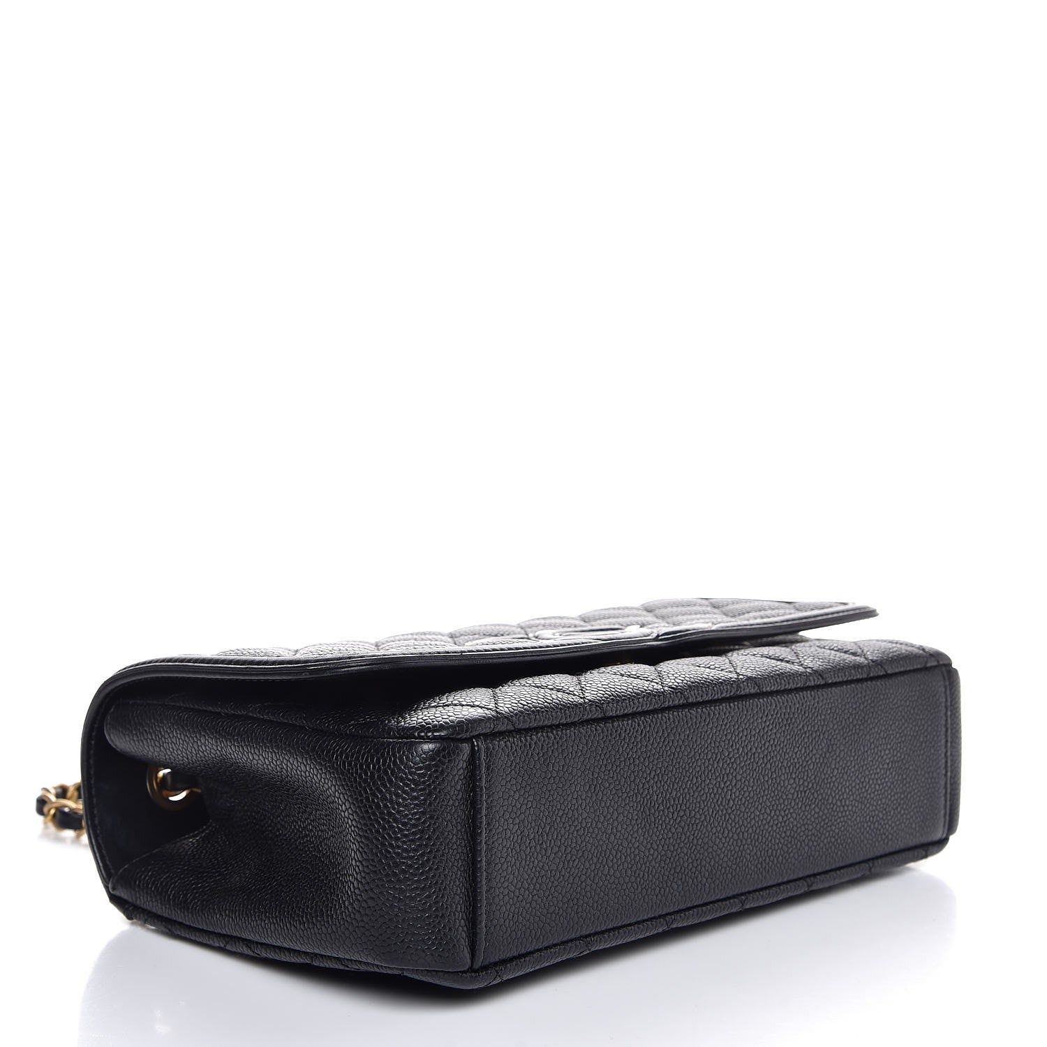 Chanel Caviar Quilted Medium CC Filigree Flap Black 5 of 8