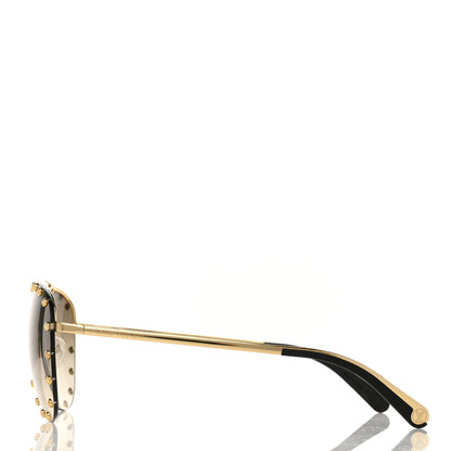 Louis Vuitton The Party Aviator Gradient Sunglasses Z0914U Brown 3 of 7