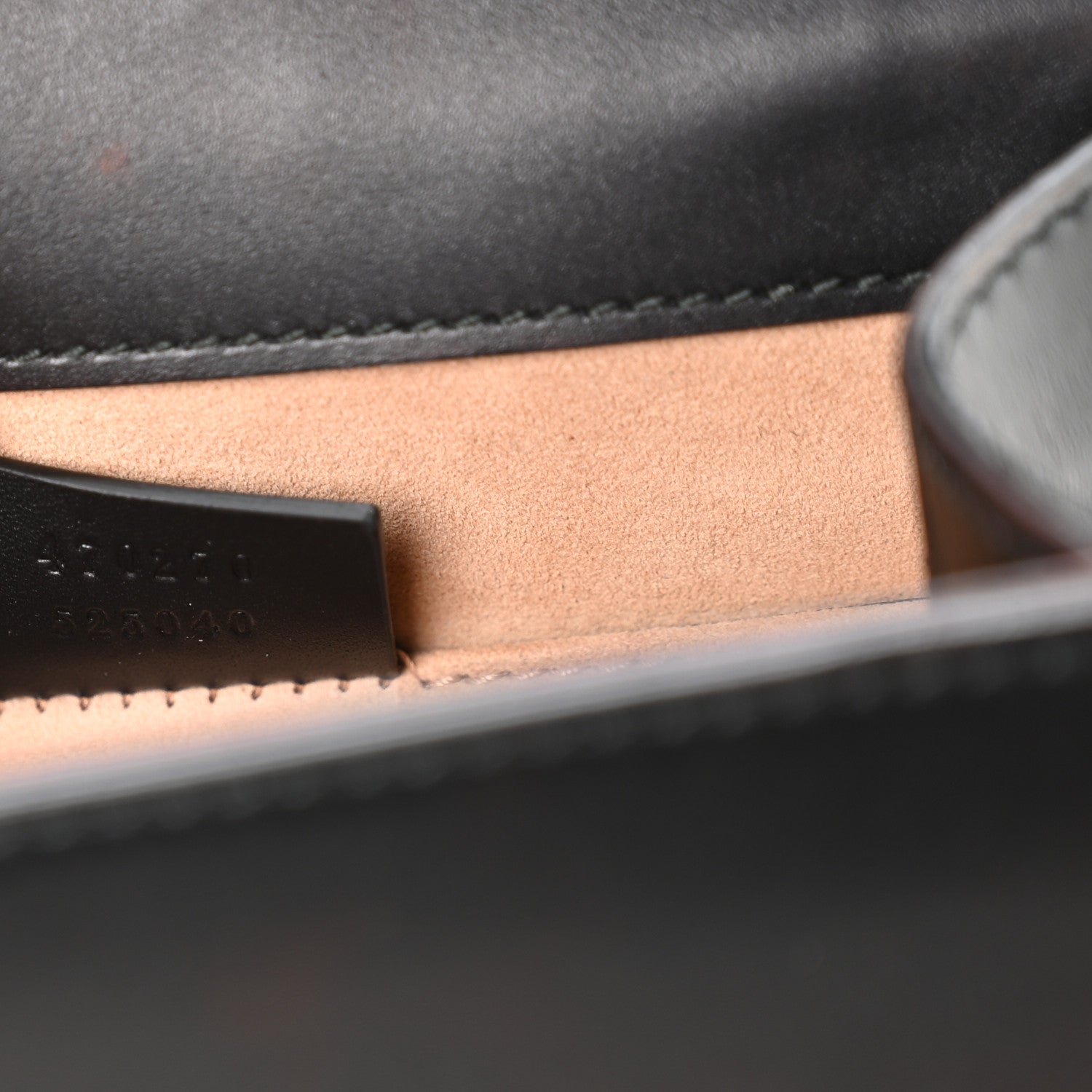 Gucci Calfskin Mini Sylvie Top Handle Bag Black 7 of 11