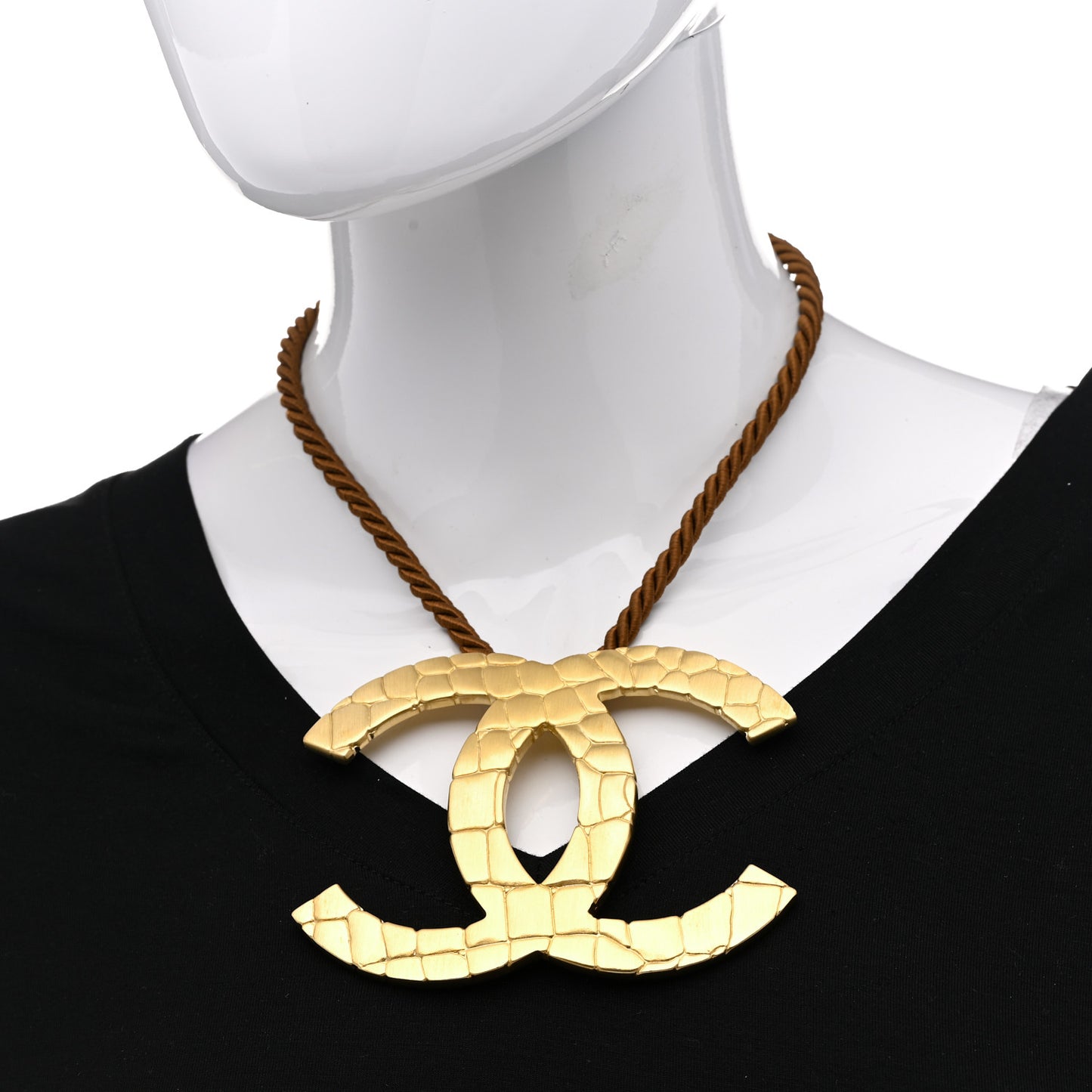 CC Rope Necklace Gold