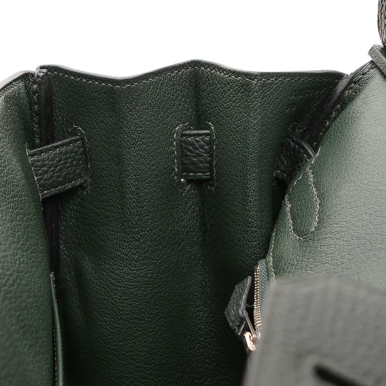 Hermes Togo Birkin 30 Vert Fonce 26 of 33
