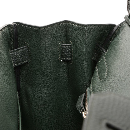 Hermes Togo Birkin 30 Vert Fonce 26 of 33