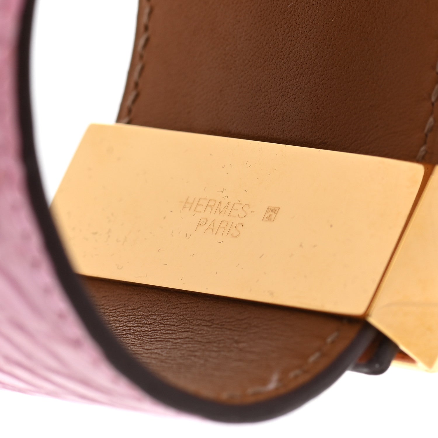 Hermes Matte Alligator Collier De Chien CDC Bracelet T2 5P Pink 5 of 6