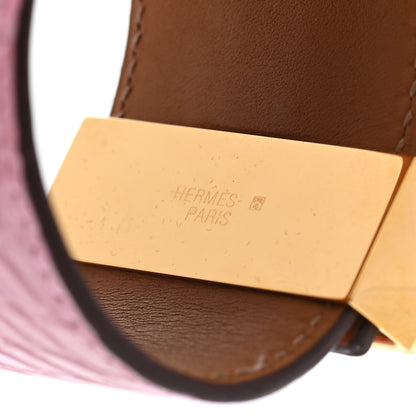 Hermes Matte Alligator Collier De Chien CDC Bracelet T2 5P Pink 5 of 6