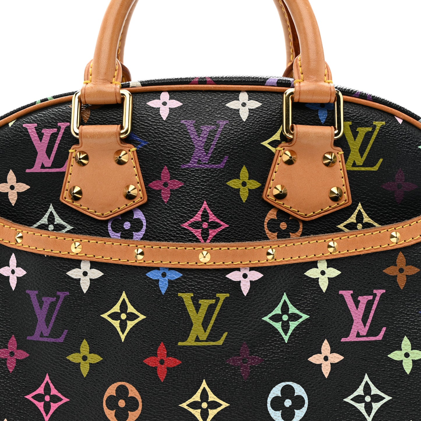 Monogram Multicolor Trouville Black