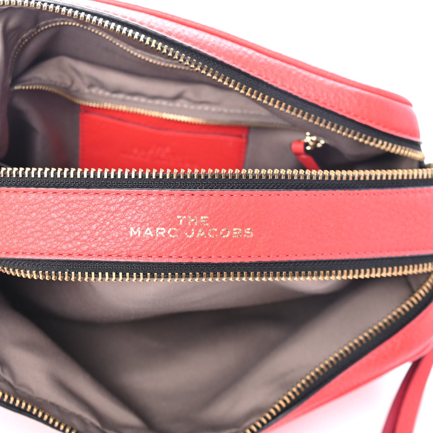 Calfskin Small Snapshot Camera Bag Red