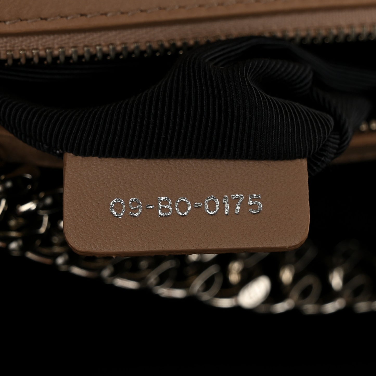 Lambskin Medium Diorama Flap Bag Nude