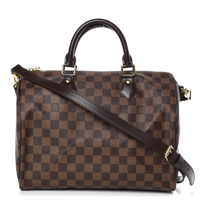Louis Vuitton Damier Ebene Speedy Bandouliere 30 1 of 9