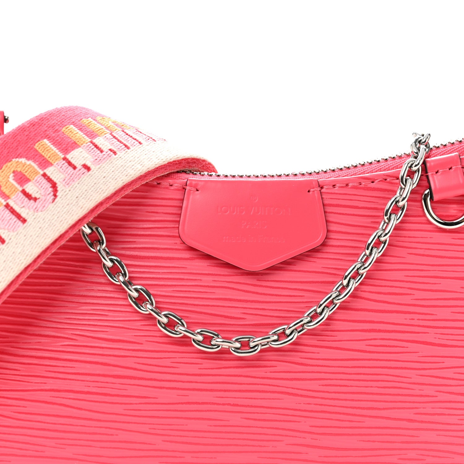 Louis Vuitton Epi Easy Pouch On Strap Dragon Fruit 7 of 9