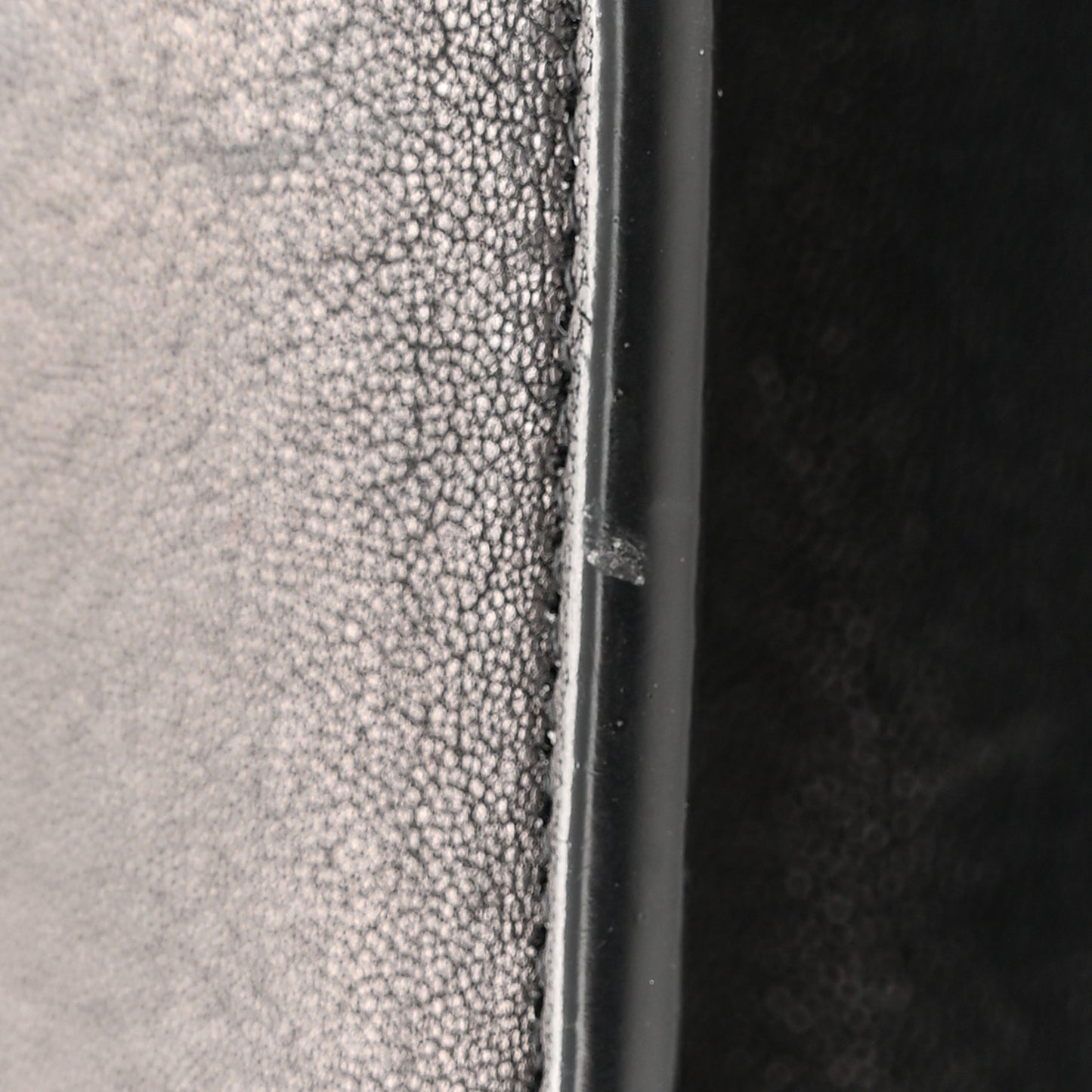 Smooth Calfskin Classic Monogram Kate Heart Tassel Heart Chain Wallet Black