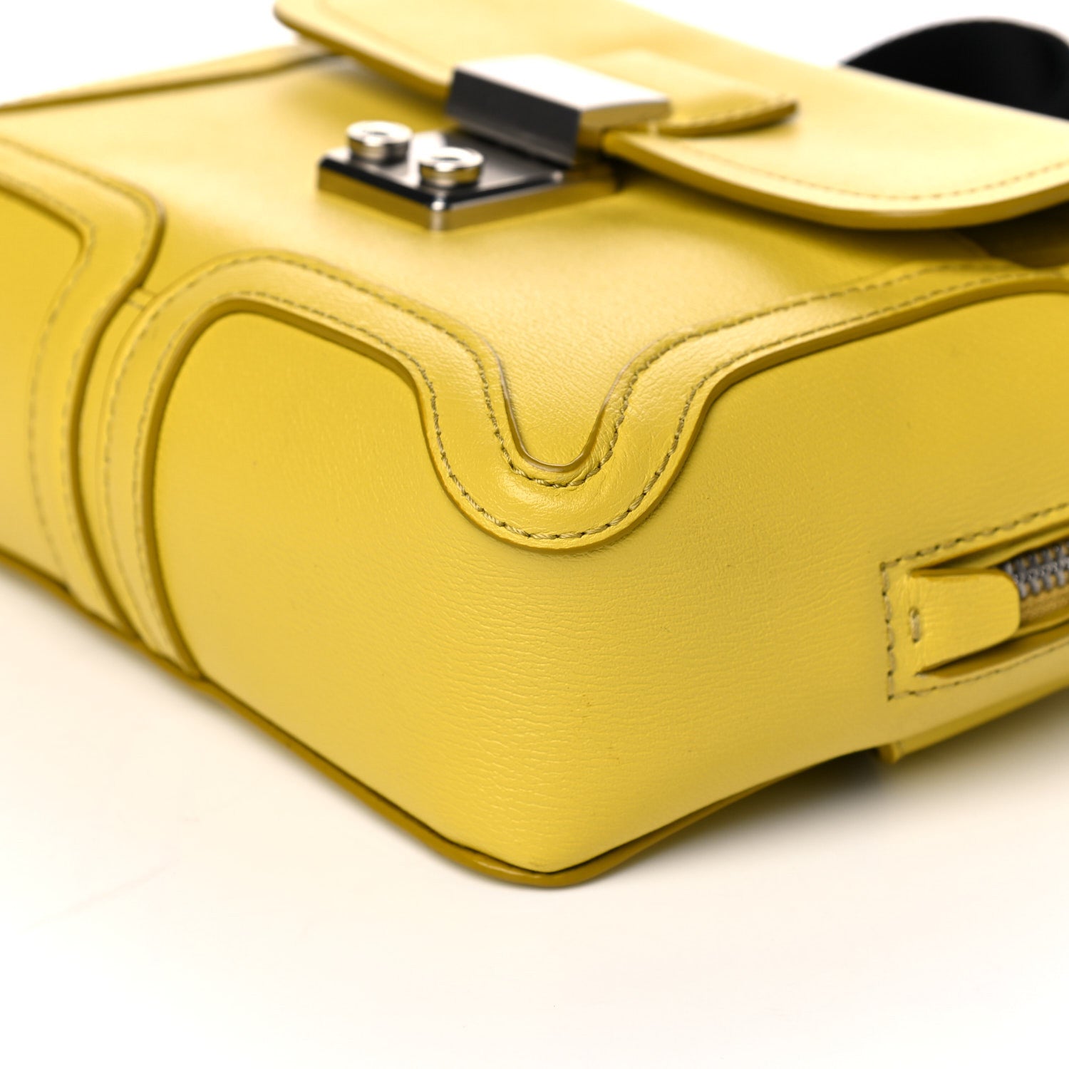 3.1 Phillip Lim Calfskin Pashli Belt Bag Yellow 10 of 22