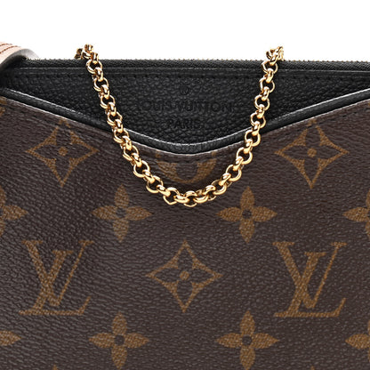 Louis Vuitton Monogram Pallas Clutch Black 7 of 9