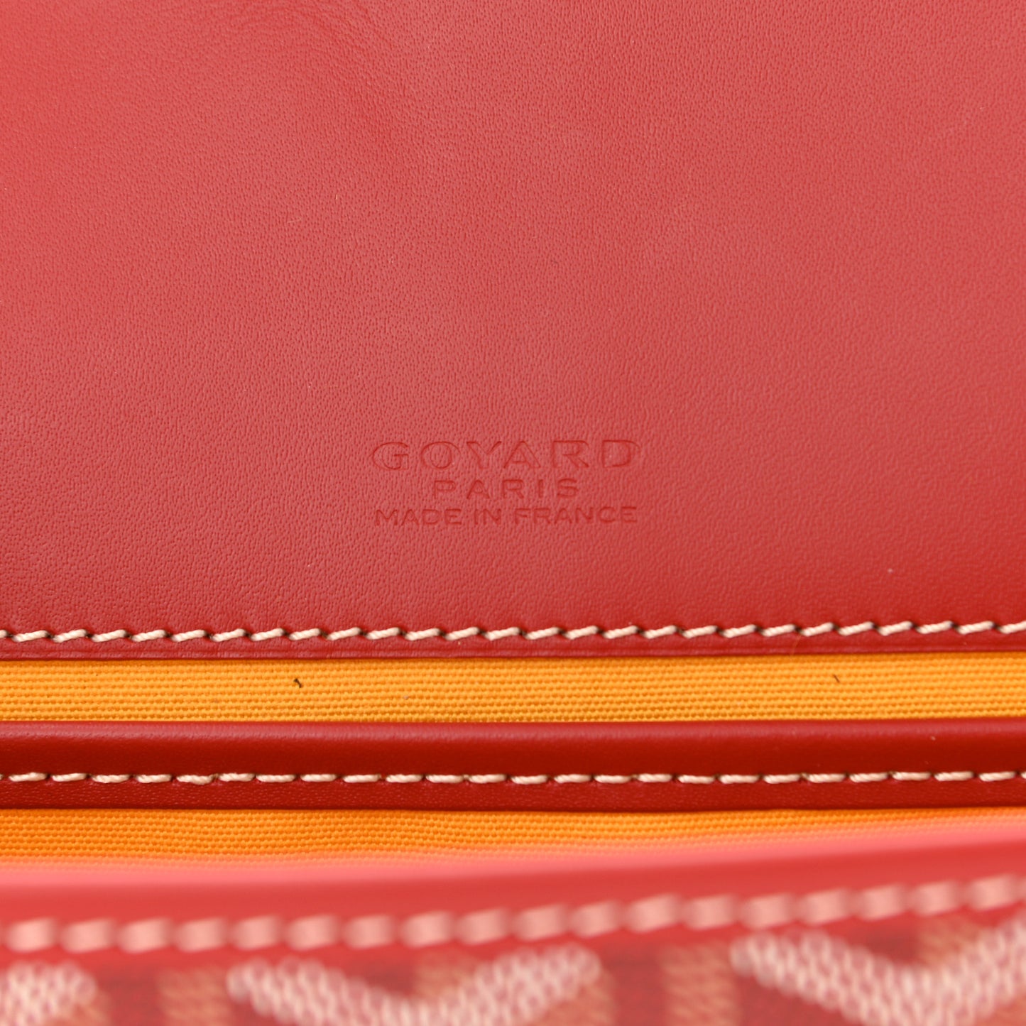 Goyardine Belvedere II PM Messenger Bag Red