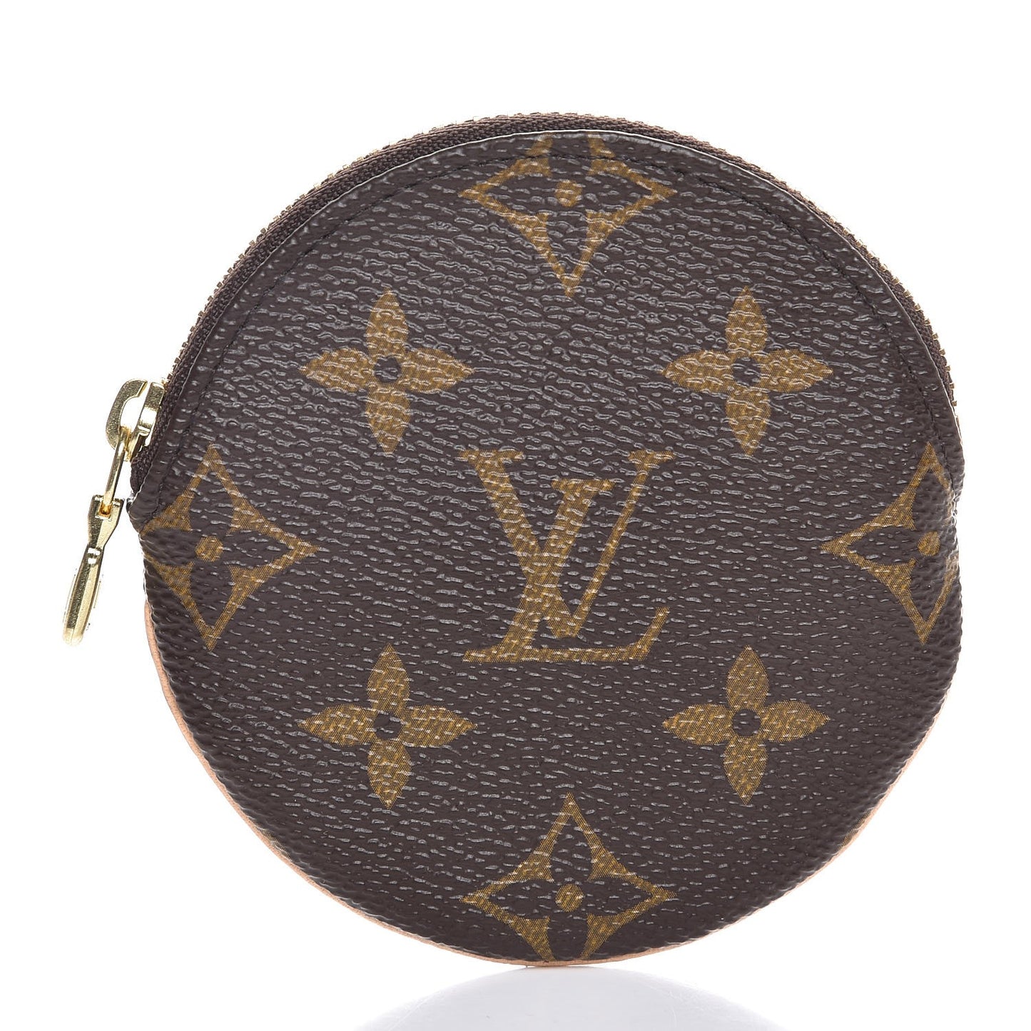 Monogram Round Coin Purse