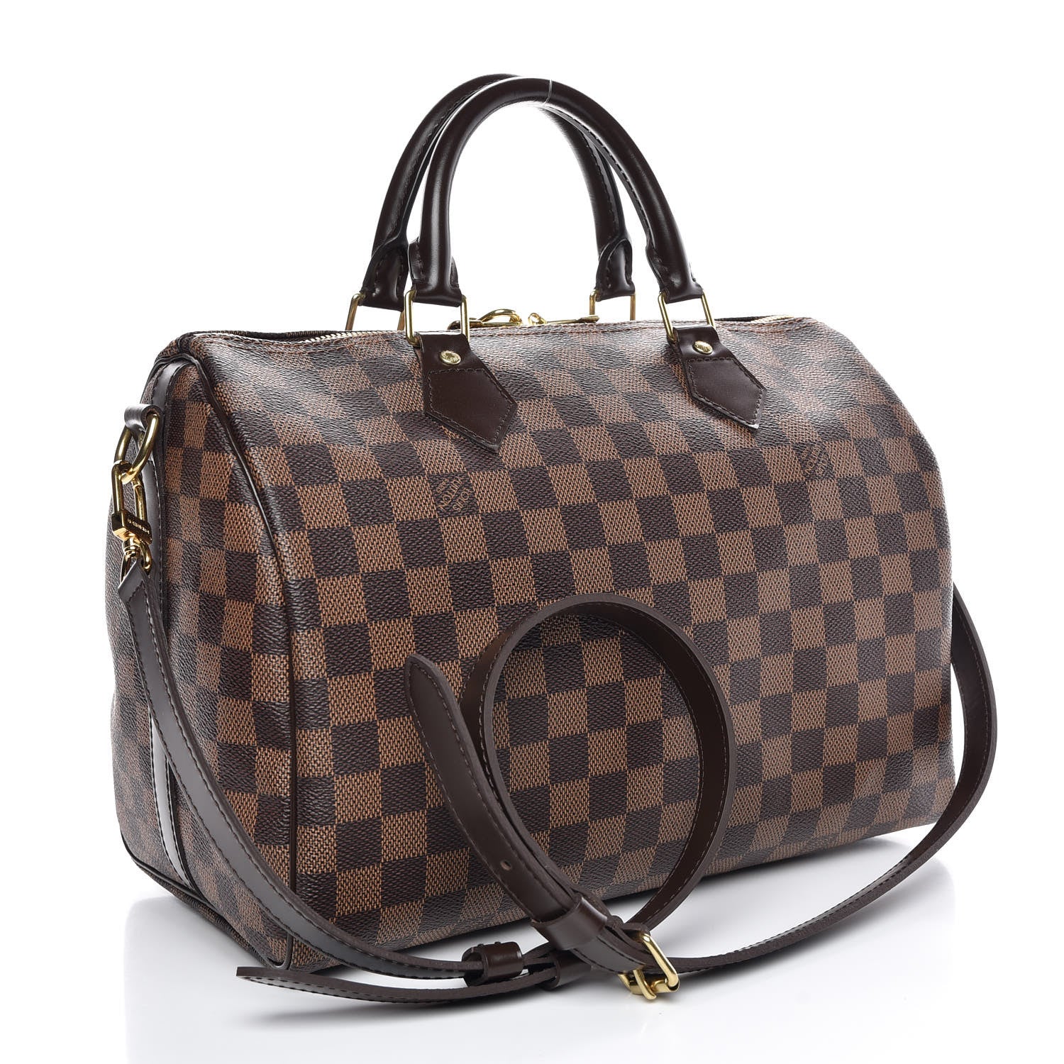 Louis Vuitton Damier Ebene Speedy Bandouliere 30 4 of 8