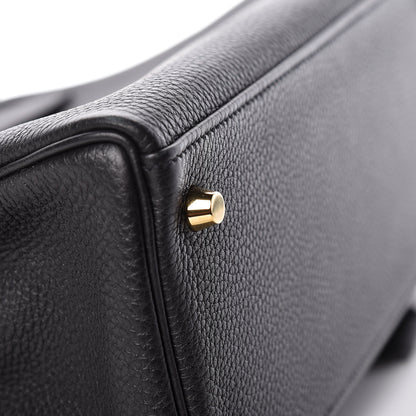 Hermes Togo Kelly Retourne 28 Black 7 of 43