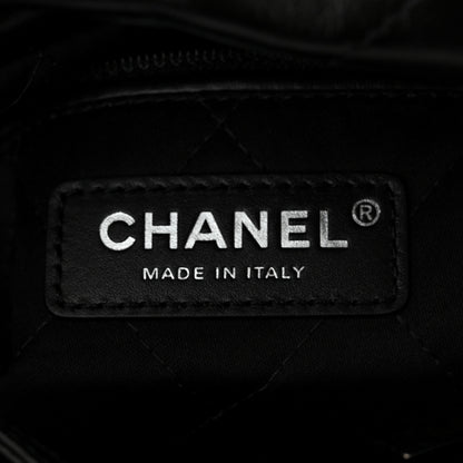 Chanel Shiny Calfskin Quilted Small Chanel 22 Black 7 of 12