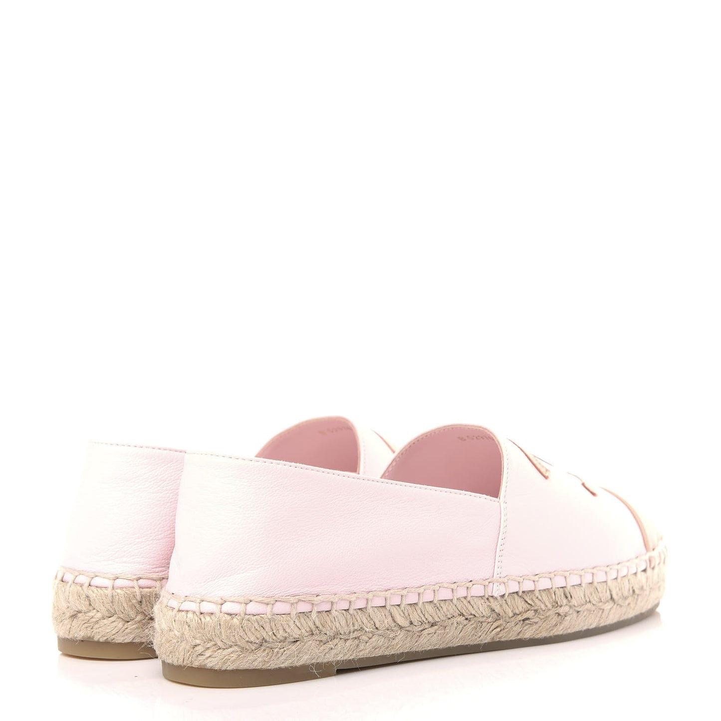 Lambskin CC Espadrilles 39 Light Pink