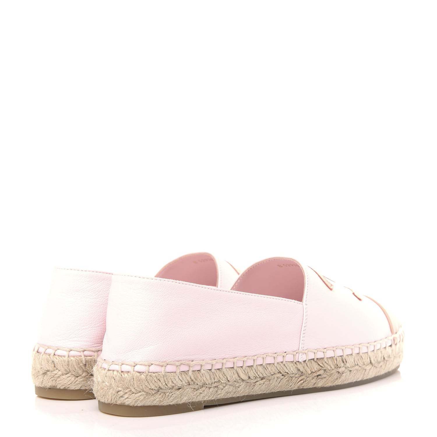 Chanel Lambskin CC Espadrilles 39 Light Pink 4 of 11