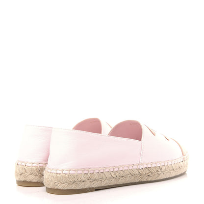 Chanel Lambskin CC Espadrilles 39 Light Pink 4 of 11