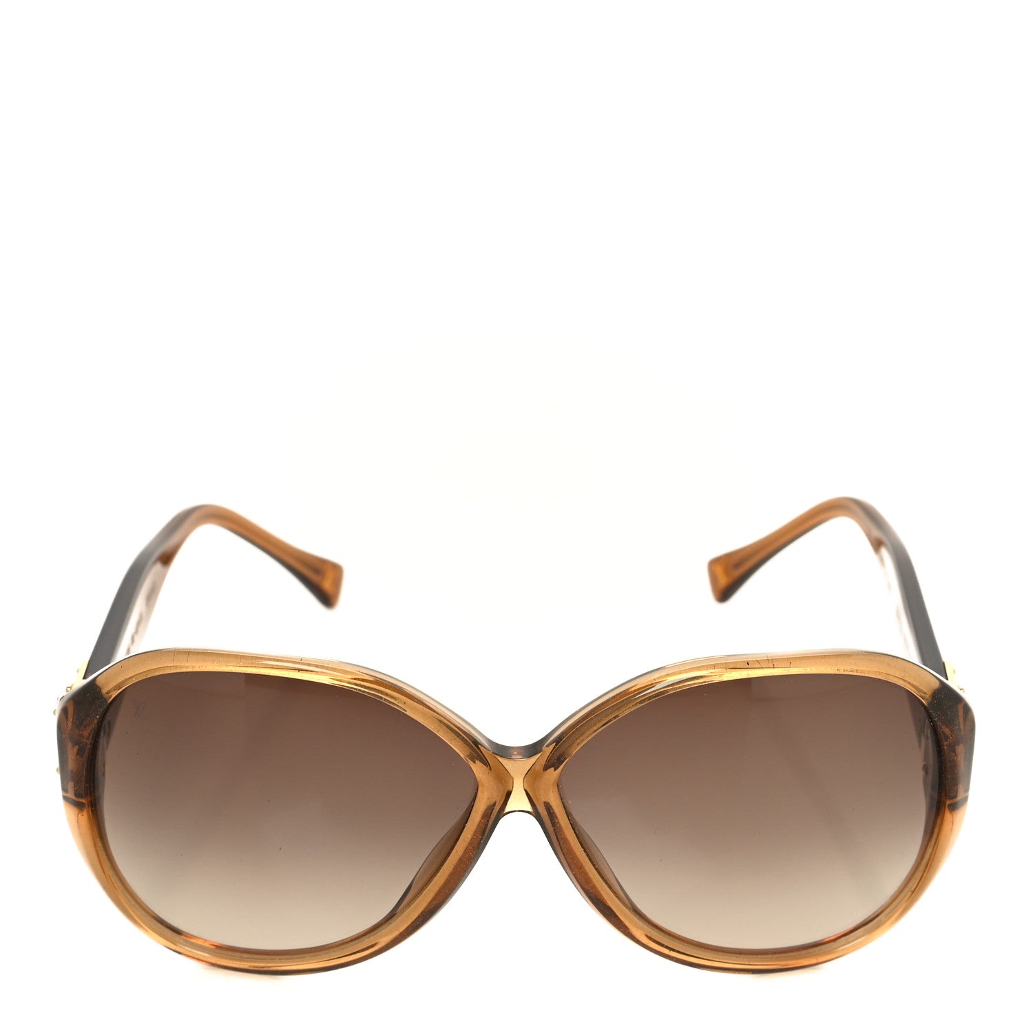 Louis Vuitton Acetate Soupcon Oversized Sunglasses Z0283W Glitter Honey 2 of 6