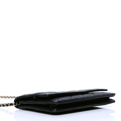 Chanel Caviar Quilted Wallet On Chain WOC Black 3 of 4