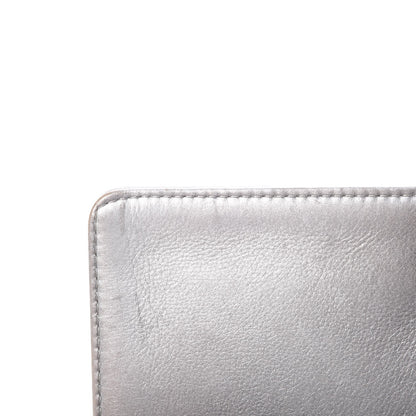 Chanel Metallic Calfskin Quilted Medium Boy Flap Silver 19 of 24