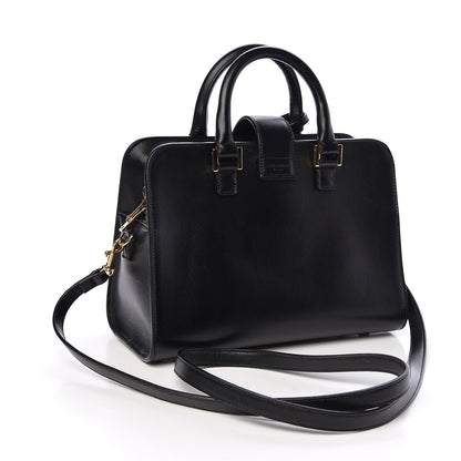 Saint Laurent Calfskin Monogram Baby Cabas Black 3 of 10