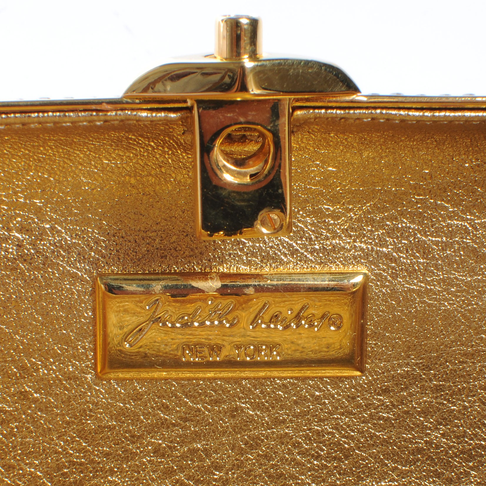Judith Leiber Crystal Rose Floral Minaudiere Clutch 5 of 6