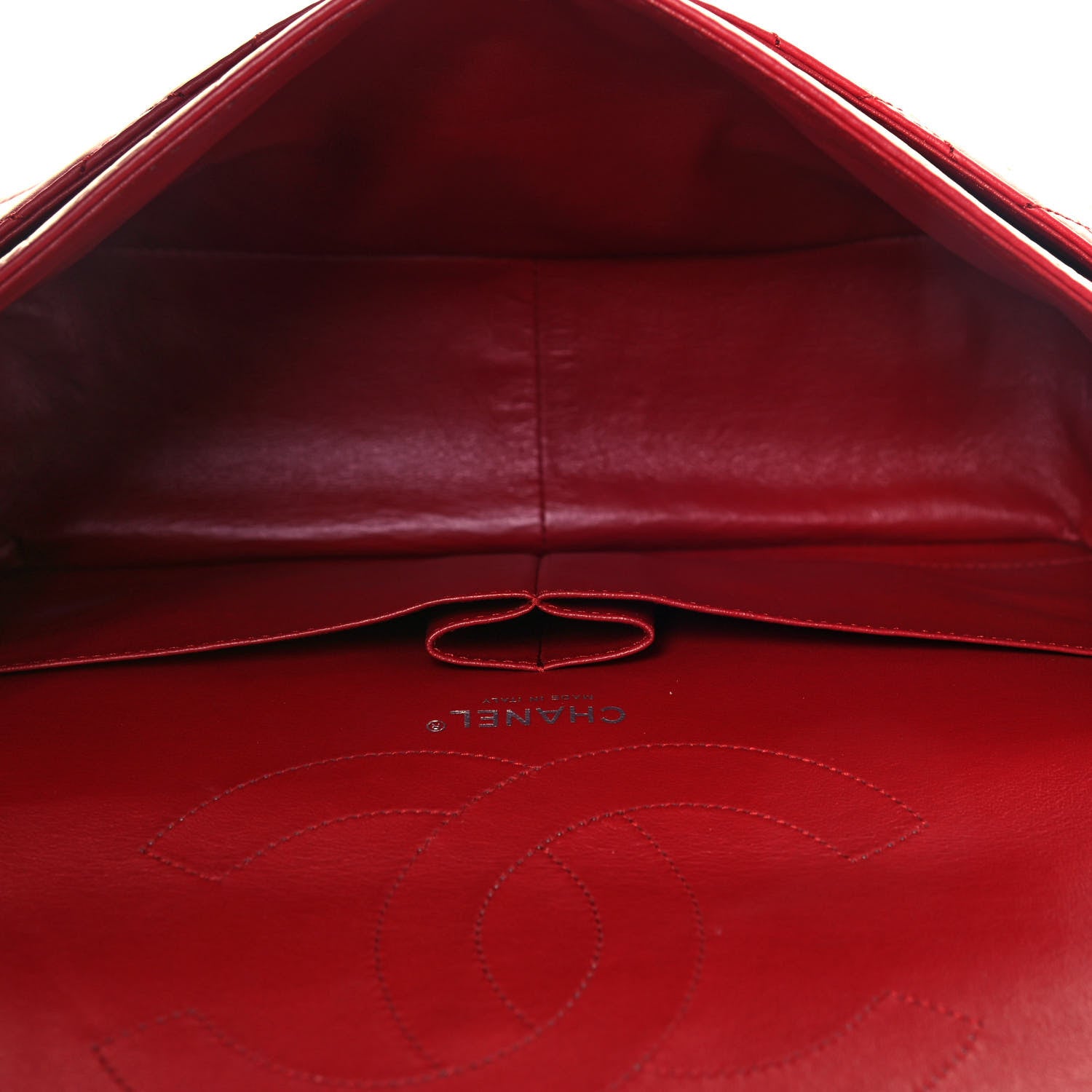 Chanel Aged Calfskin Quilted 2.55 Reissue 227 Flap Red 5 of 19