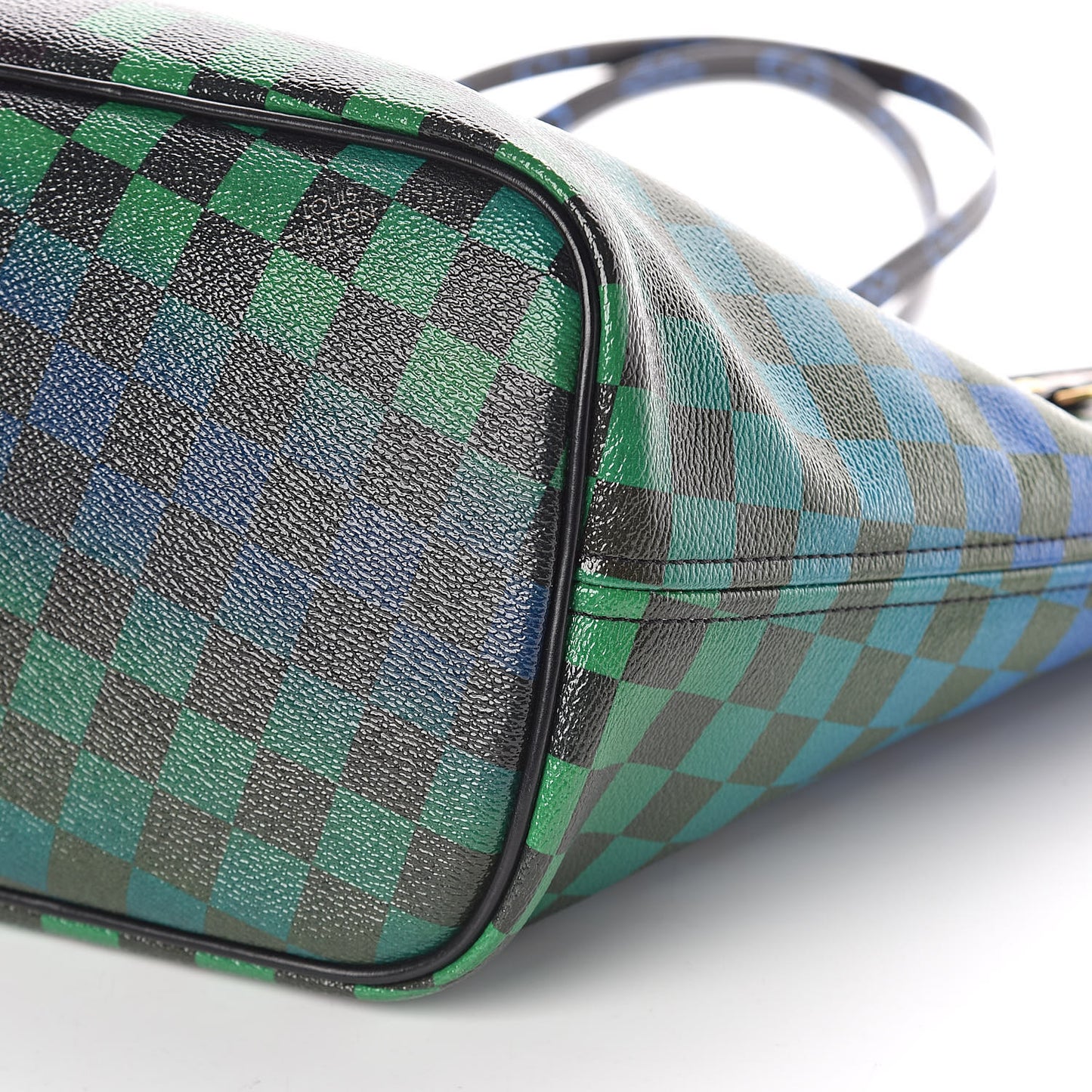 Damier Race Neverfull MM Noir Rouge