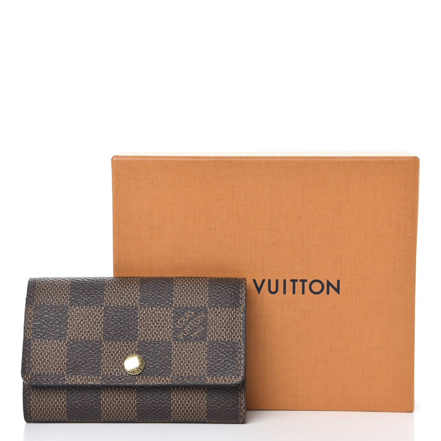 Damier Ebene Multicles 6 Key Holder