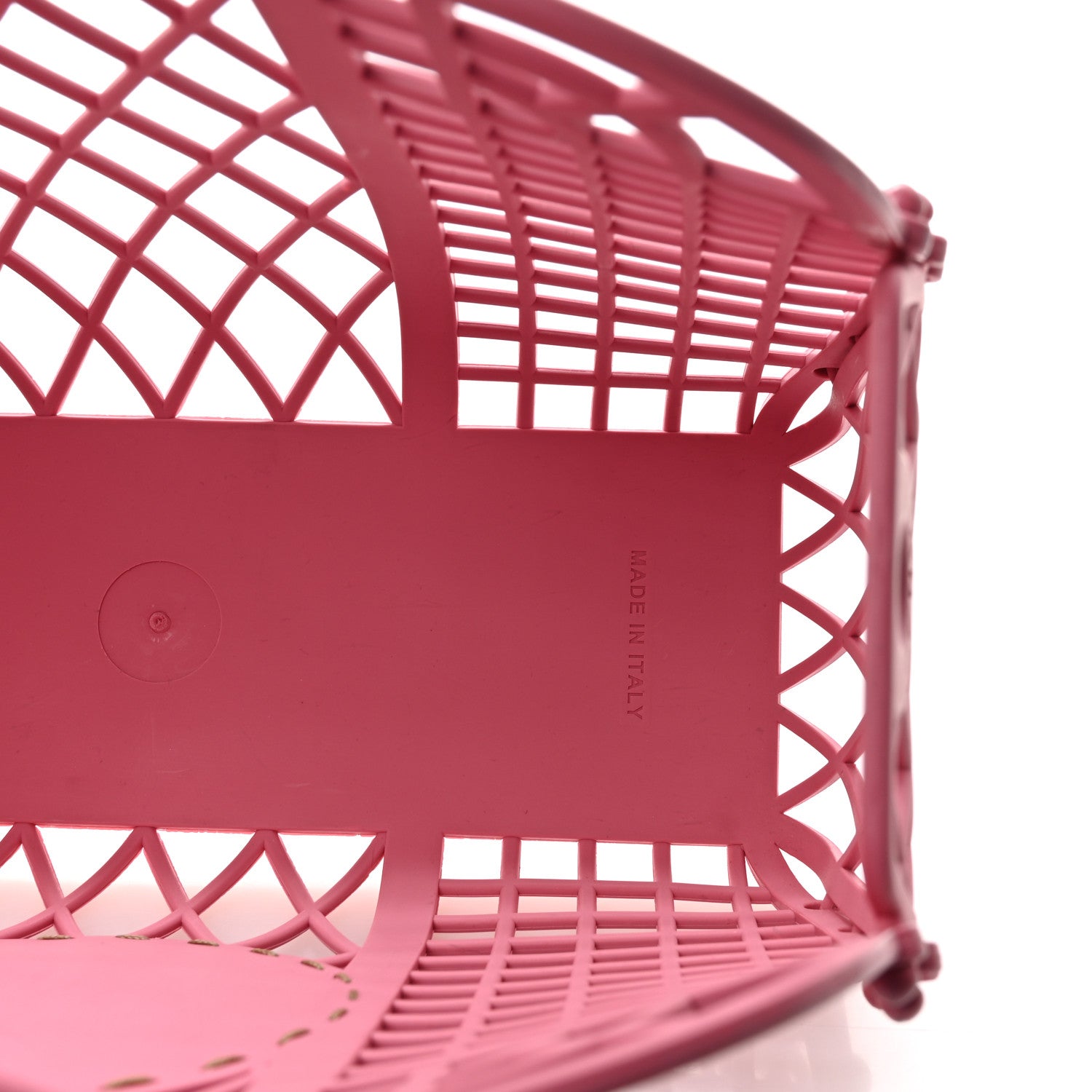 Fendi Recycled Plastic Vitello Liberty Matte Small Fendi Basket Rosa 5 of 10