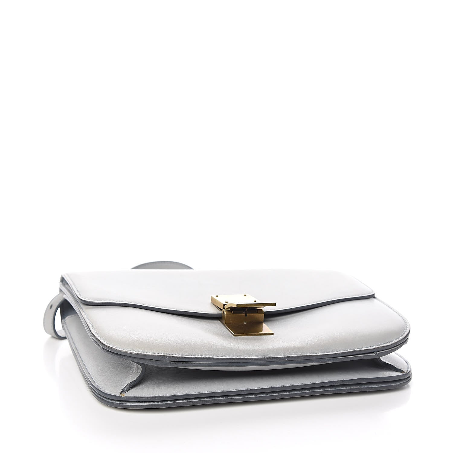 Celine Box Calfskin Medium Classic Box Flap Bag Sky 4 of 12