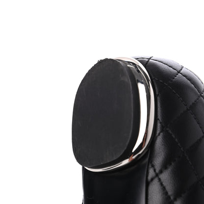 Chanel Lambskin Quilted CC Cap Toe Ballerina Flats 36.5 Black 13 of 18