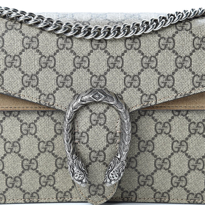 Gucci GG Supreme Monogram Small Dionysus Shoulder Bag Taupe 7 of 14