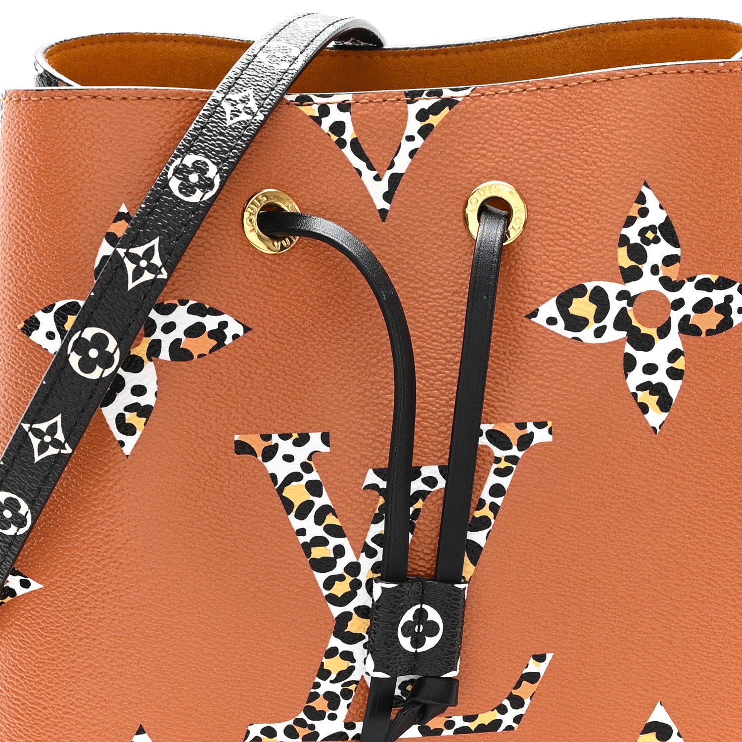 Louis Vuitton Monogram Giant Jungle NeoNoe Caramel 7 of 10
