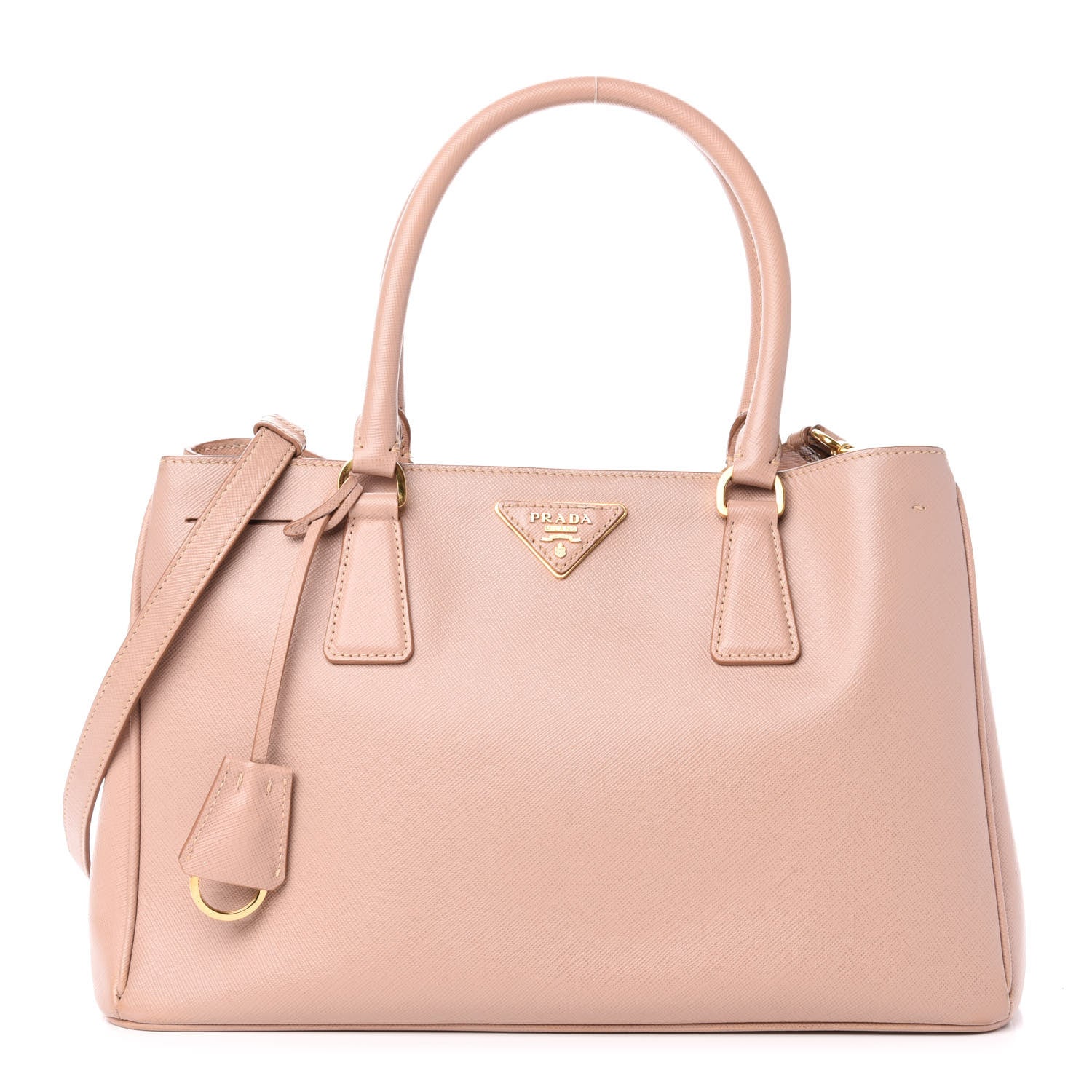 Prada Saffiano Lux Medium Tote Orchidea 1 of 12
