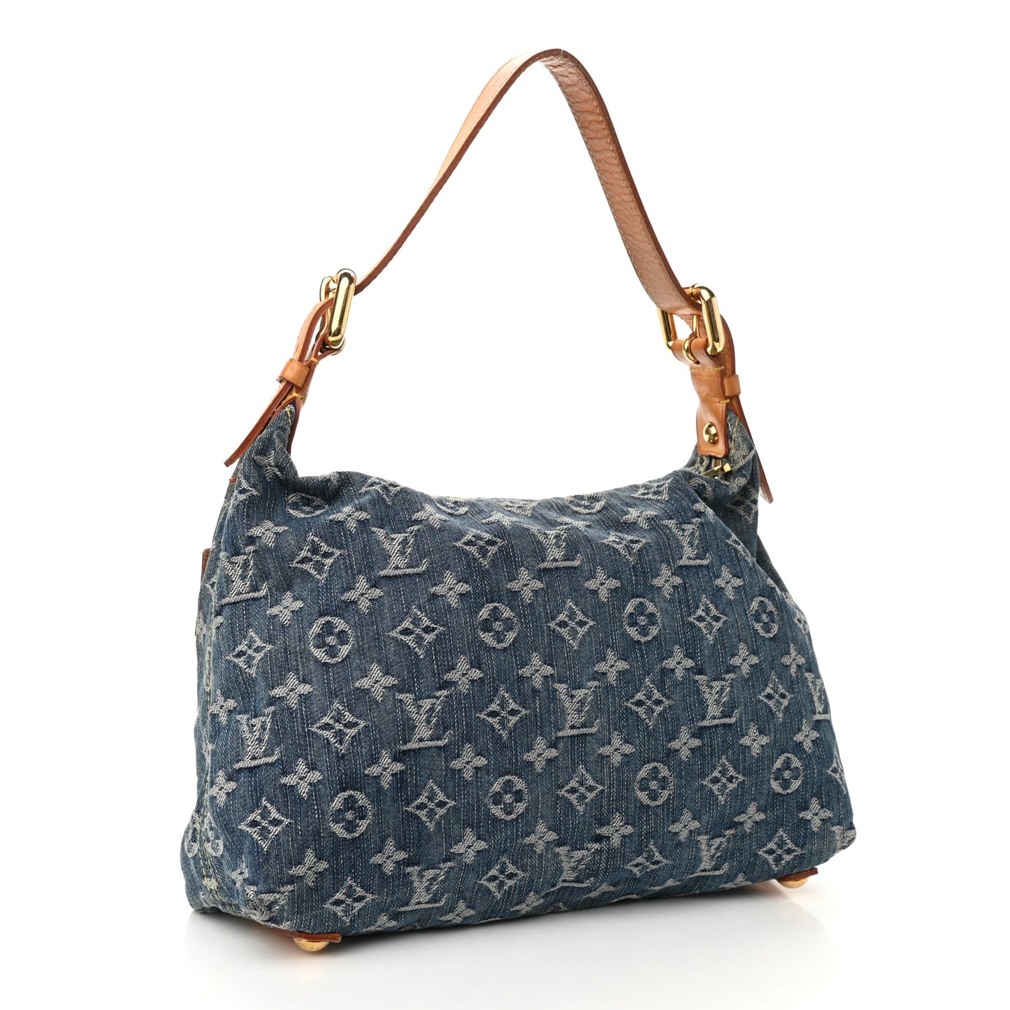 Monogram Denim Baggy PM Blue