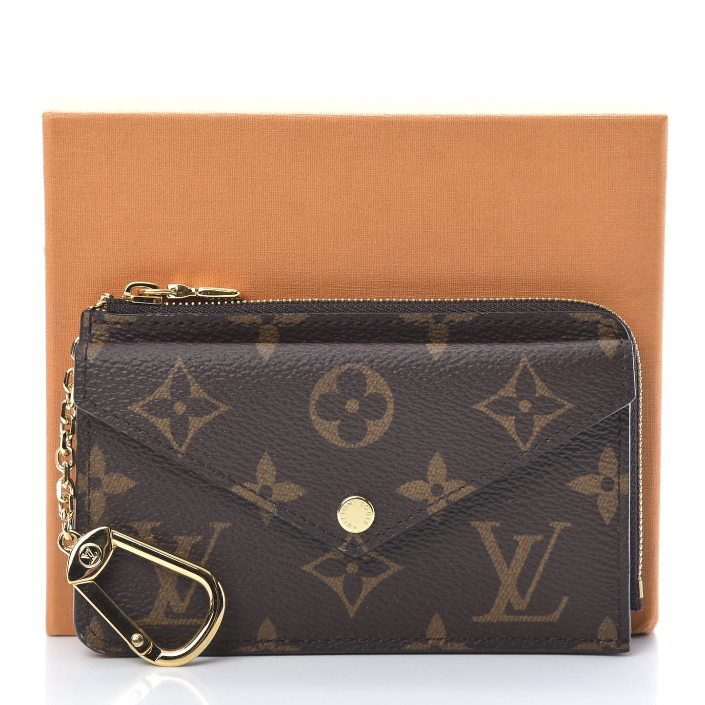 Monogram Recto Verso Card Holder Black