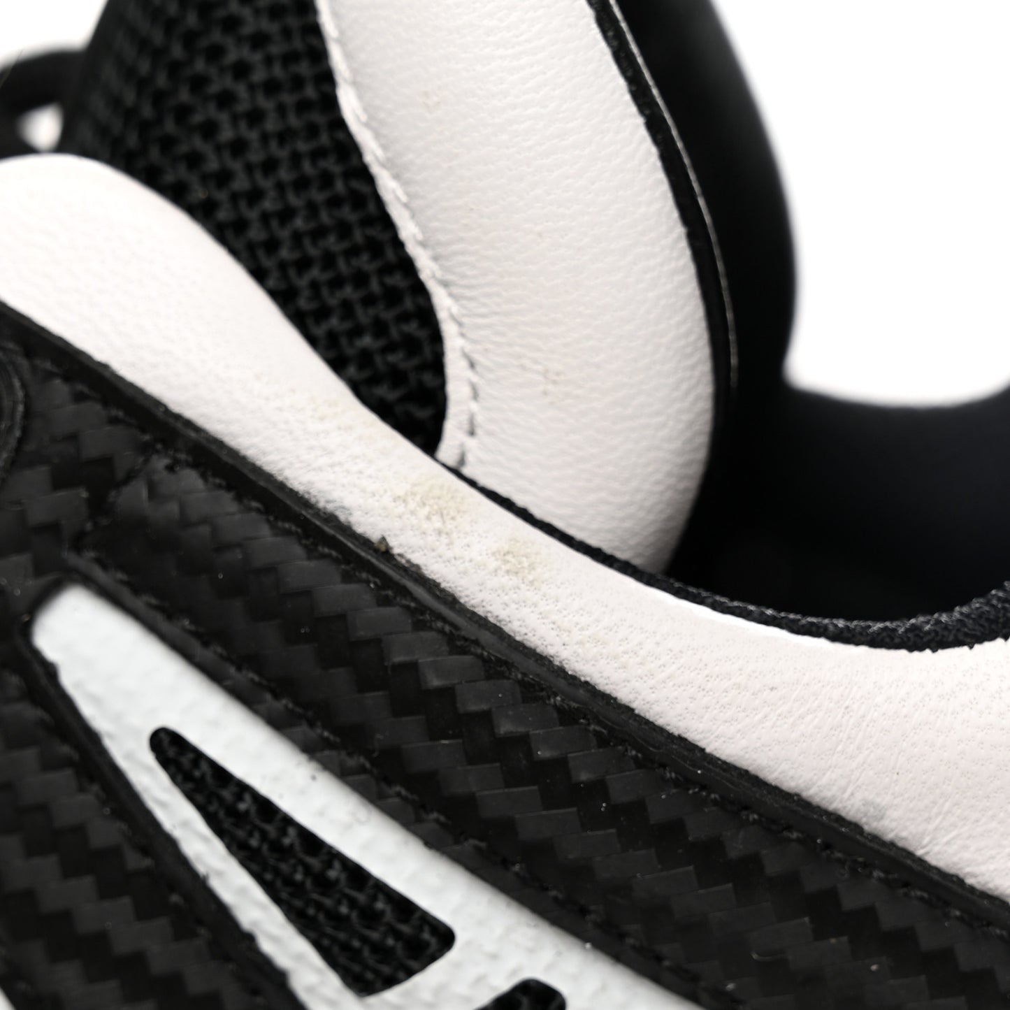 Calfskin Technical Nylon LV Archlight Sneakers 37 Black White