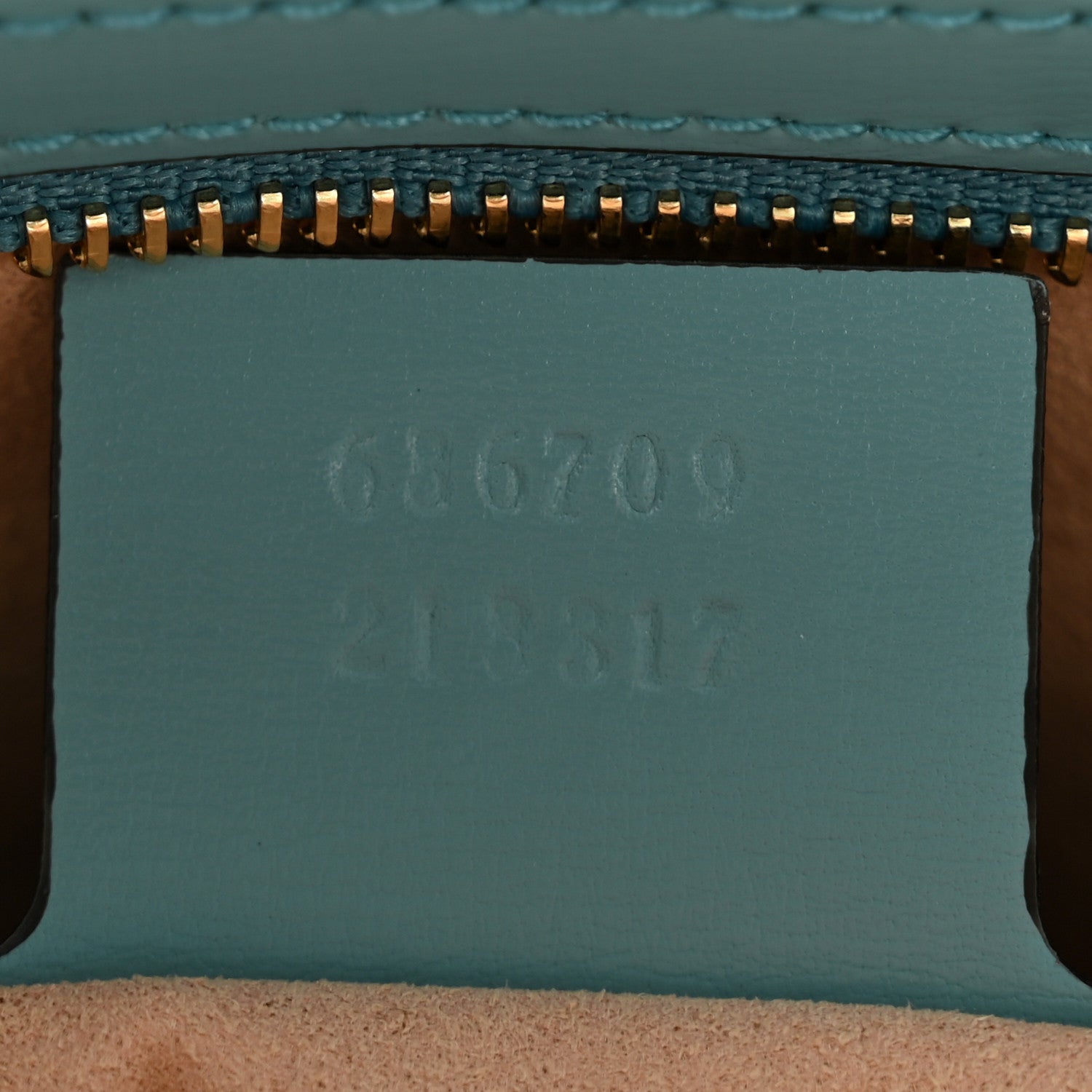 Gucci Boarded Dyana Lux Calfskin Small Jackie 1961 Hobo Dusty Azure 6 of 12