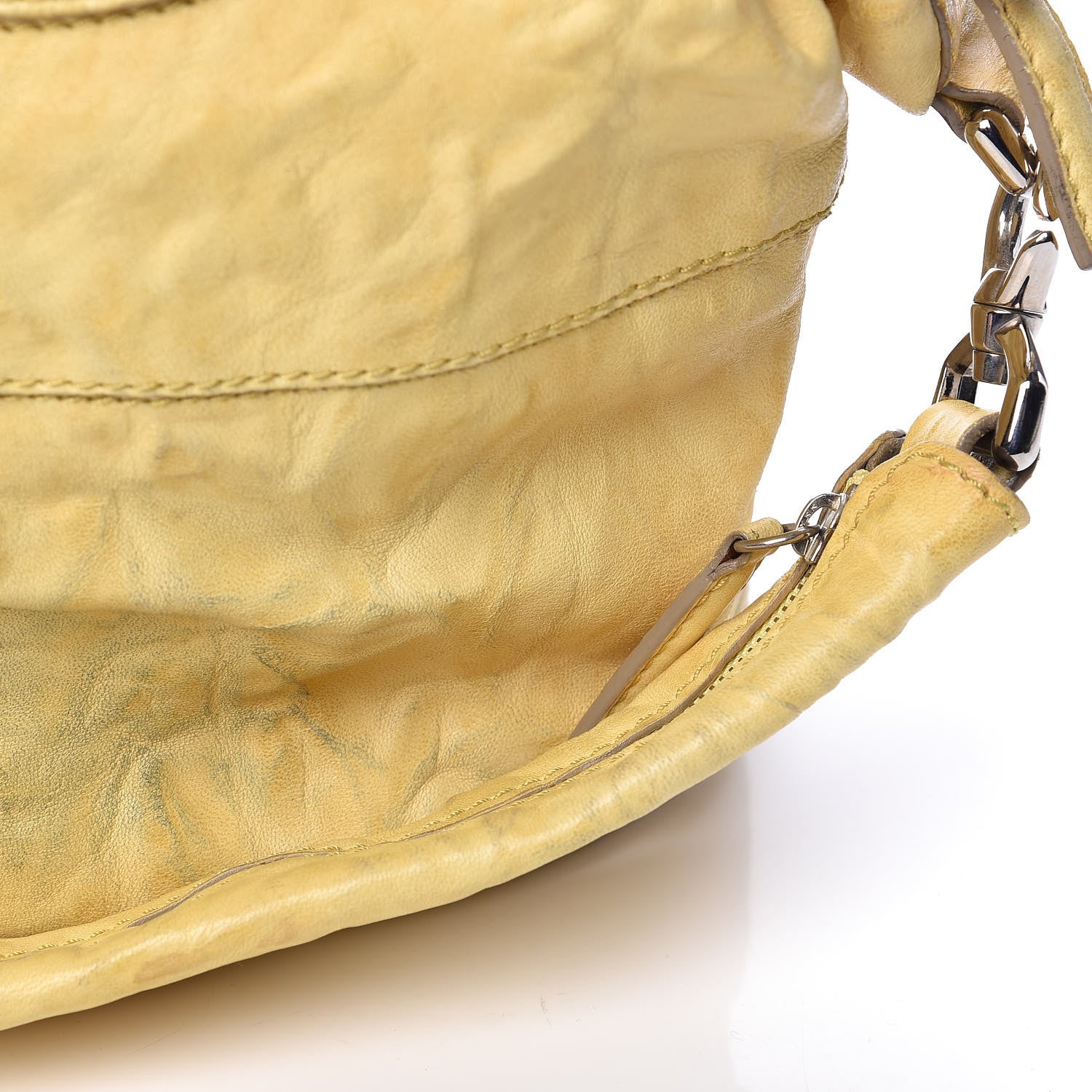 Givenchy Wrinkled Lambskin Medium Nightingale Yellow 24 of 28